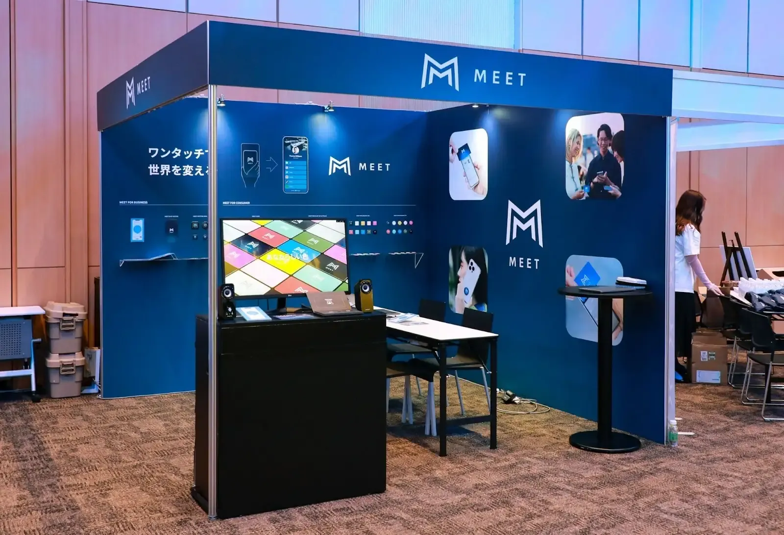 MEETがAdvertising Week Asia 2023に参加している画像
