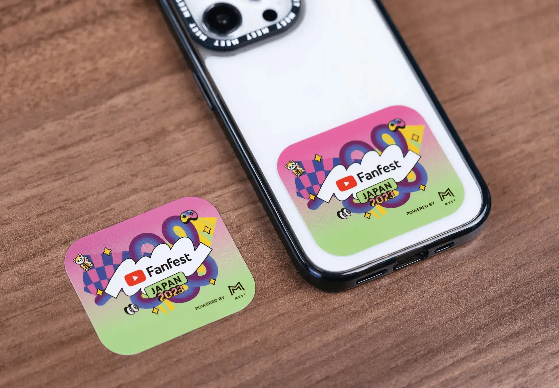 YouTube FanFest Japan 2023バージョンのMEET FLATの画像